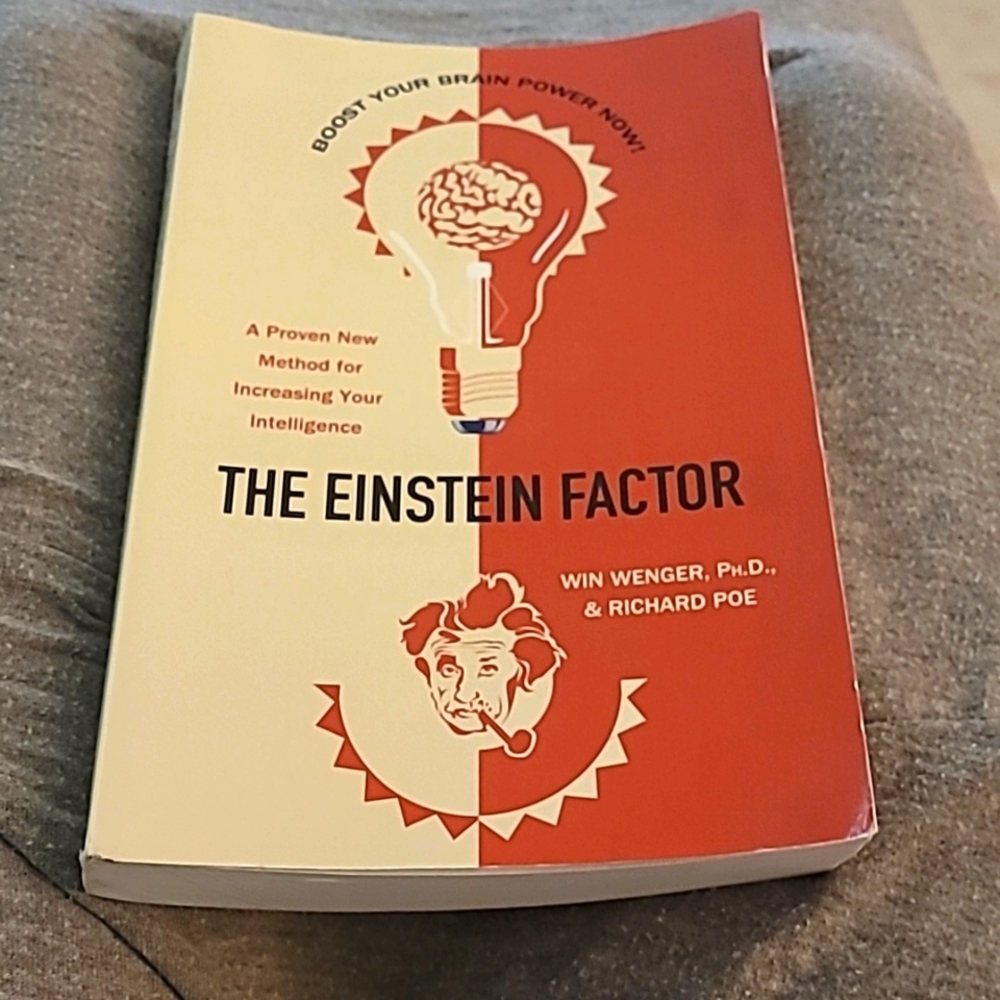 The Einstein Factor nook paperback by Win Wenger & Richard Poe